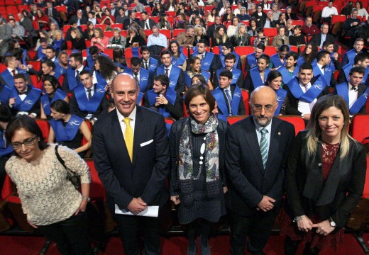 Nava Castro destaca o prestixio acadado polo Centro Superior de Hostelería de Galicia na súa cerimonia de graduación